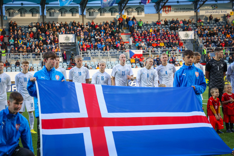 Myndaveisla frá jafntefli U21 í Tékklandi