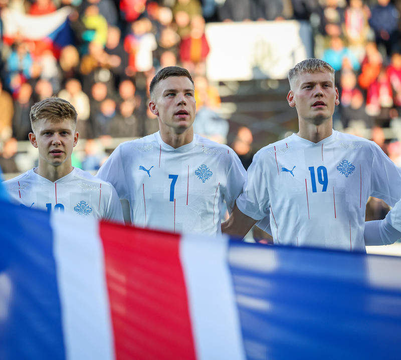 Myndaveisla frá jafntefli U21 í Tékklandi