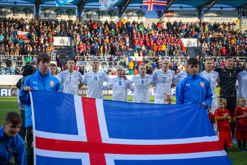 Myndaveisla frá jafntefli U21 í Tékklandi