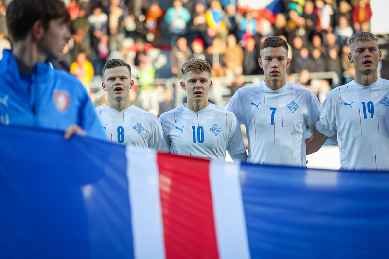Myndaveisla frá jafntefli U21 í Tékklandi
