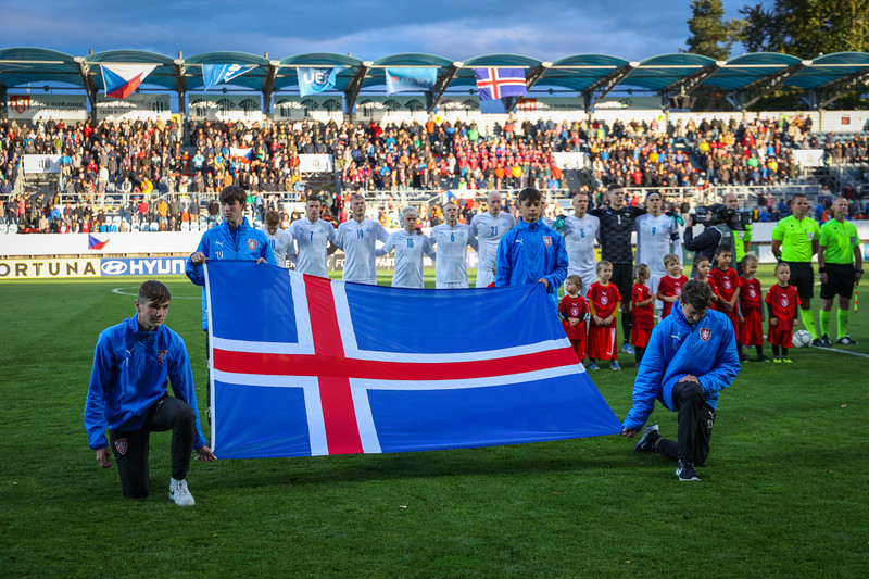Myndaveisla frá jafntefli U21 í Tékklandi