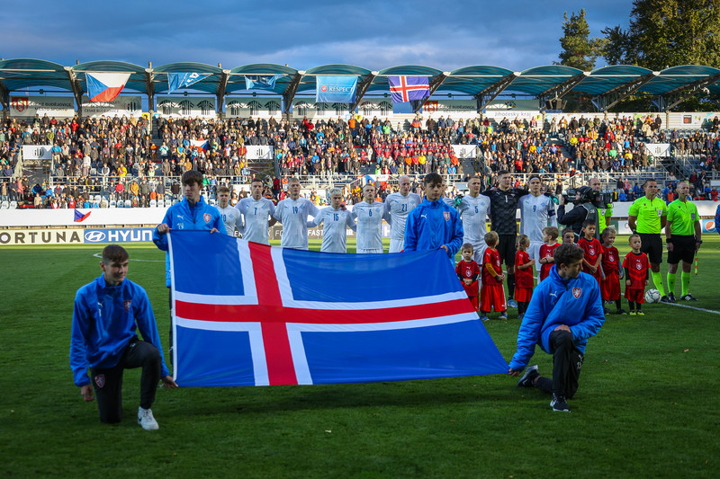 Myndaveisla frá jafntefli U21 í Tékklandi