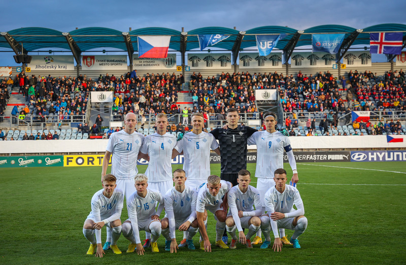 Myndaveisla frá jafntefli U21 í Tékklandi