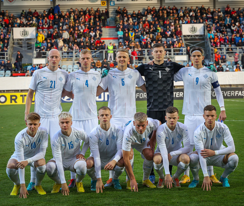 Myndaveisla frá jafntefli U21 í Tékklandi