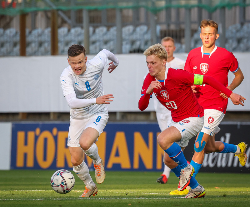 Myndaveisla frá jafntefli U21 í Tékklandi
