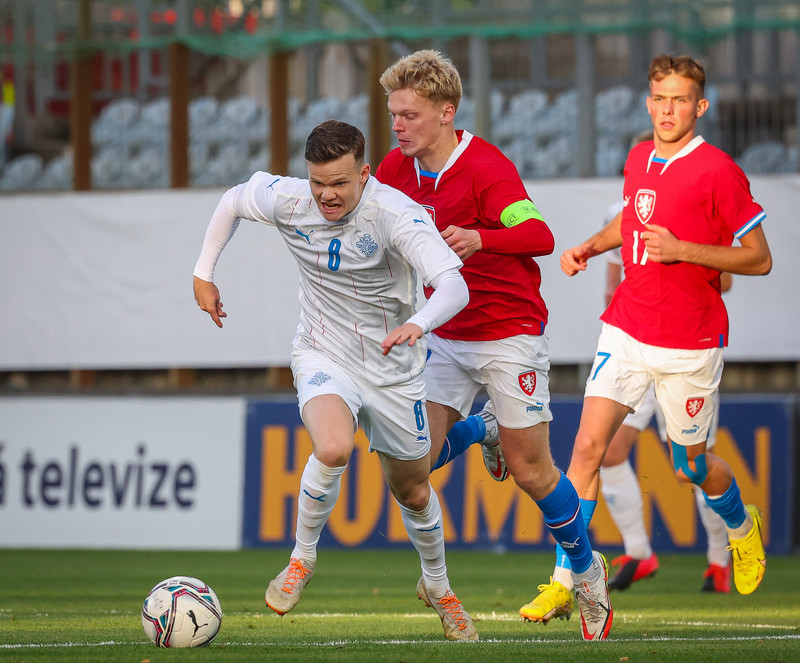 Myndaveisla frá jafntefli U21 í Tékklandi