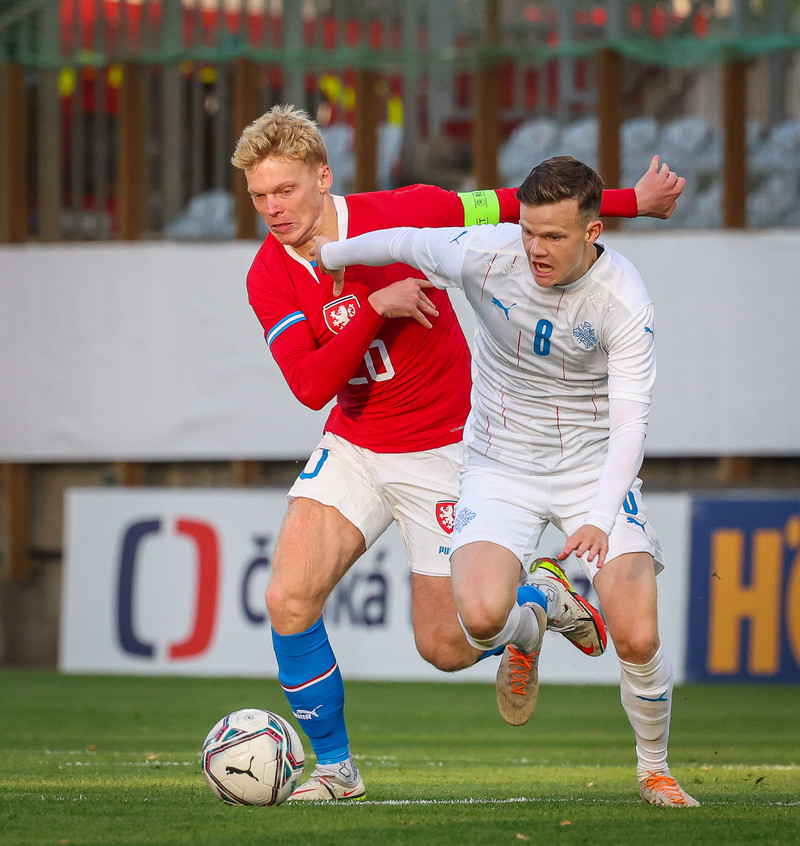 Myndaveisla frá jafntefli U21 í Tékklandi
