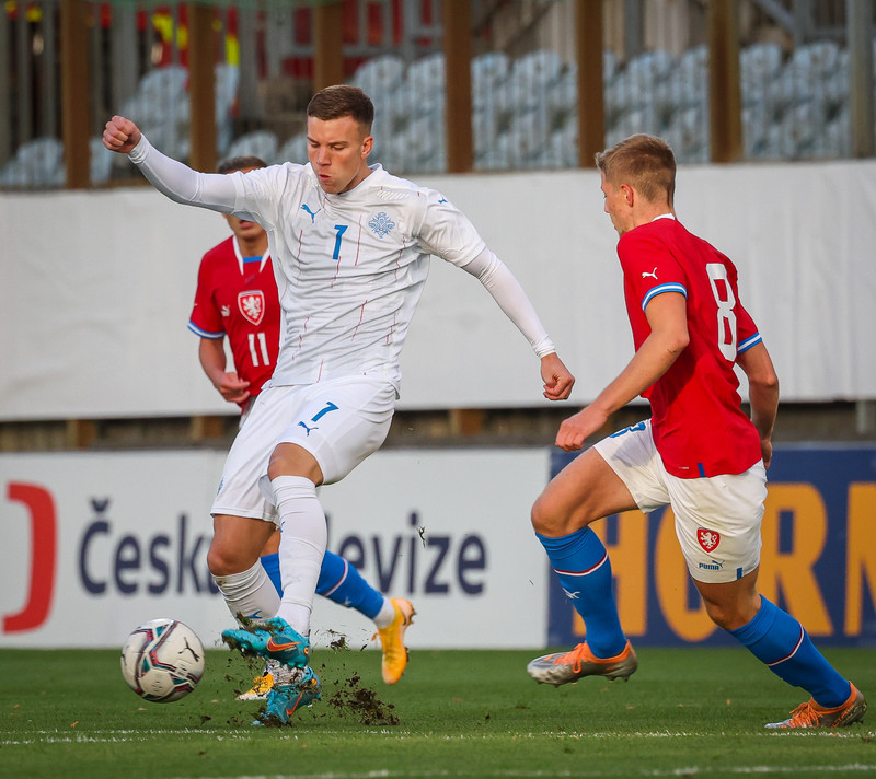 Myndaveisla frá jafntefli U21 í Tékklandi