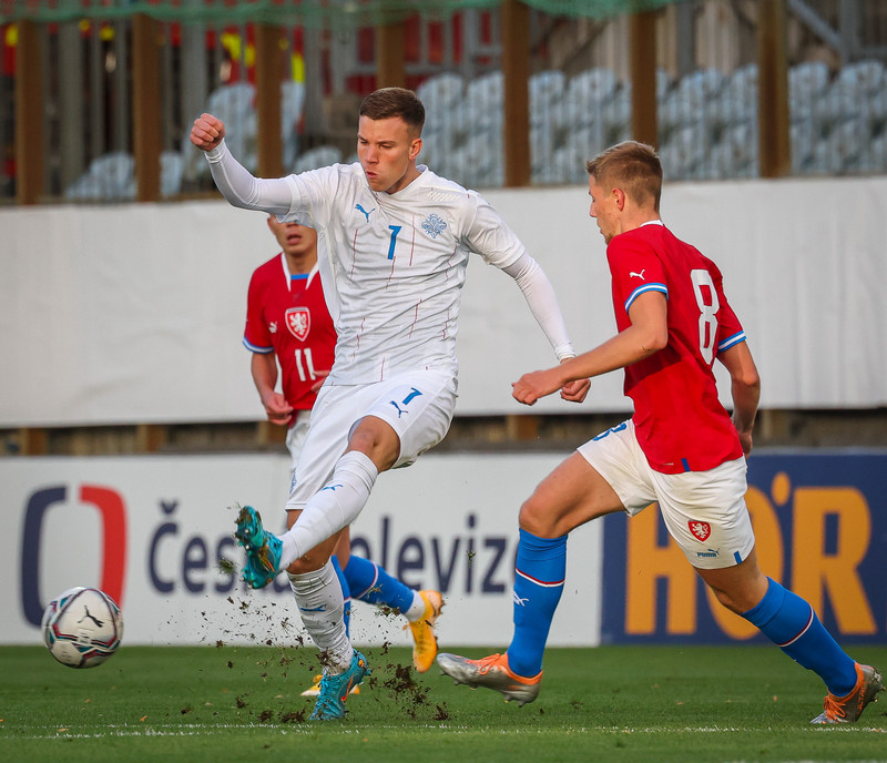 Myndaveisla frá jafntefli U21 í Tékklandi