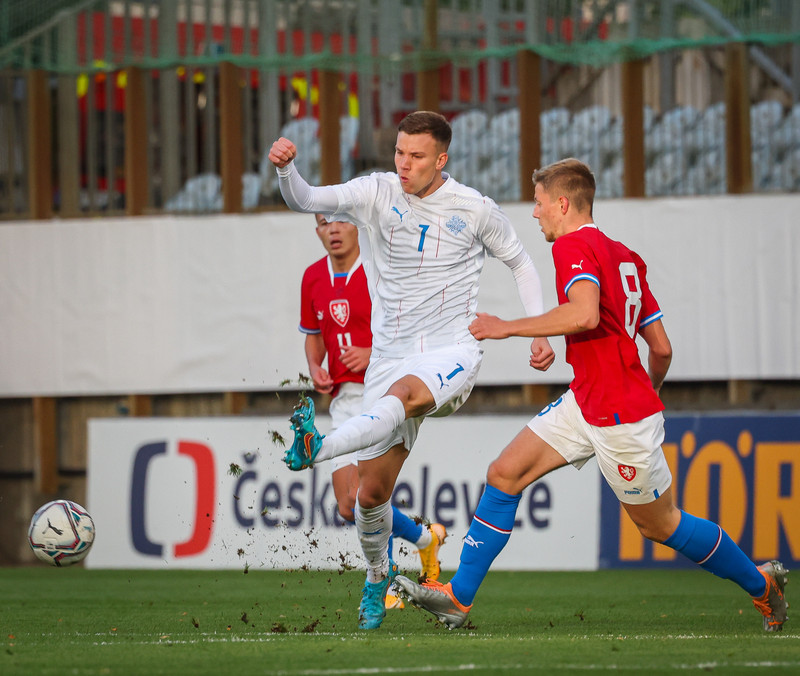 Myndaveisla frá jafntefli U21 í Tékklandi