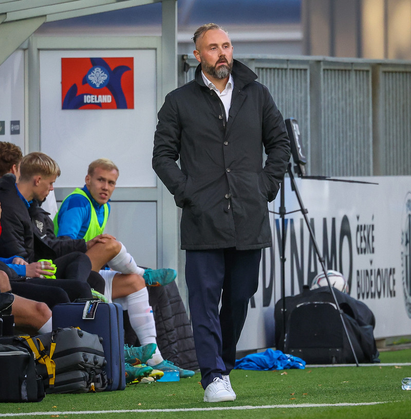 Myndaveisla frá jafntefli U21 í Tékklandi