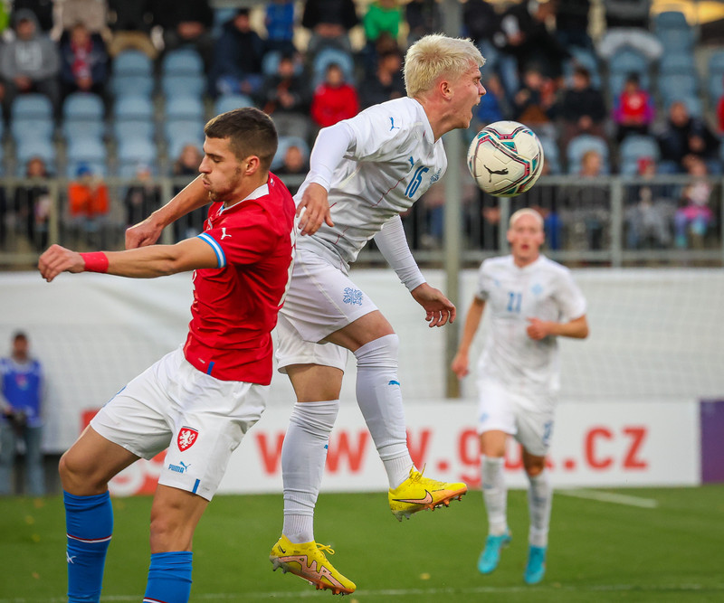 Myndaveisla frá jafntefli U21 í Tékklandi
