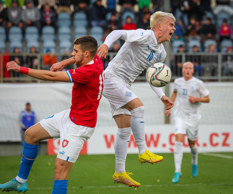 Myndaveisla frá jafntefli U21 í Tékklandi