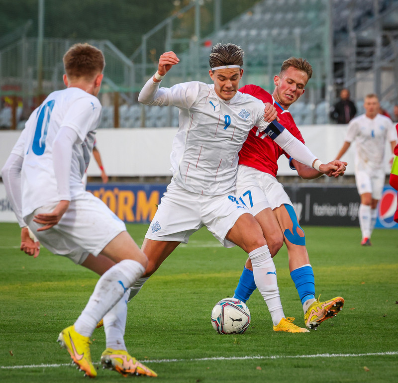 Myndaveisla frá jafntefli U21 í Tékklandi