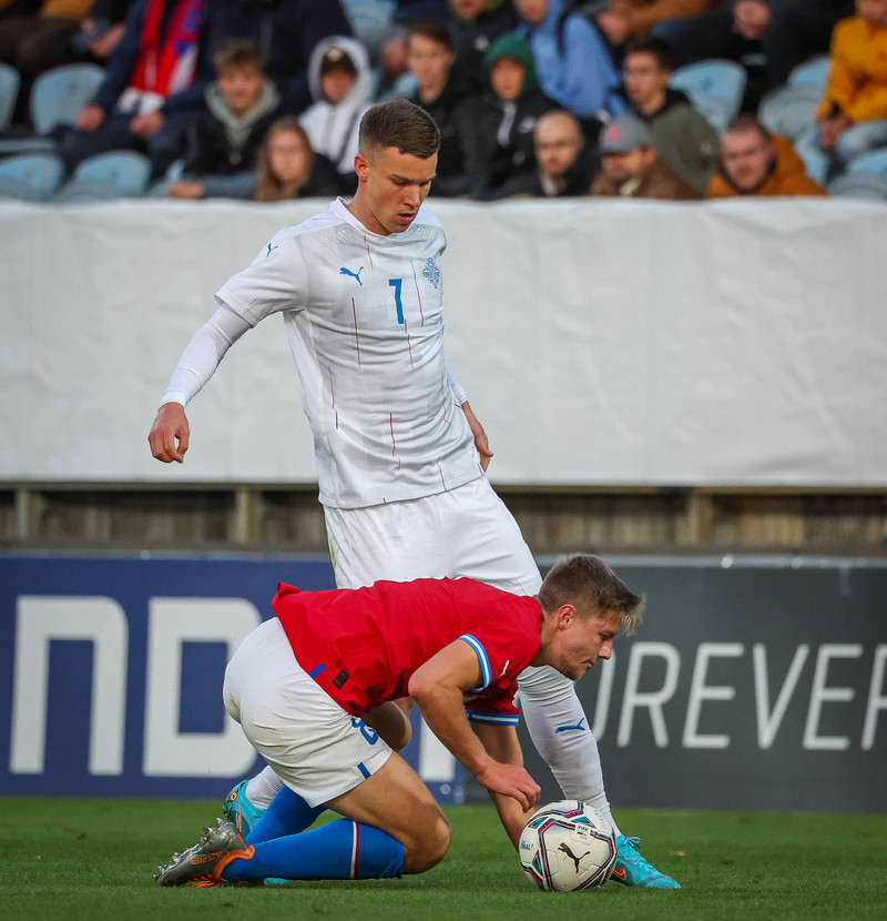Myndaveisla frá jafntefli U21 í Tékklandi