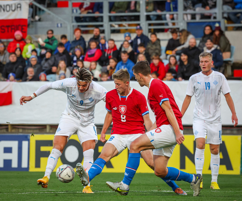 Myndaveisla frá jafntefli U21 í Tékklandi