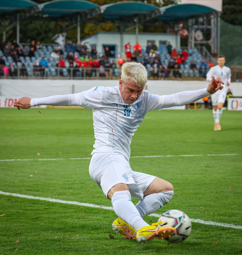 Myndaveisla frá jafntefli U21 í Tékklandi