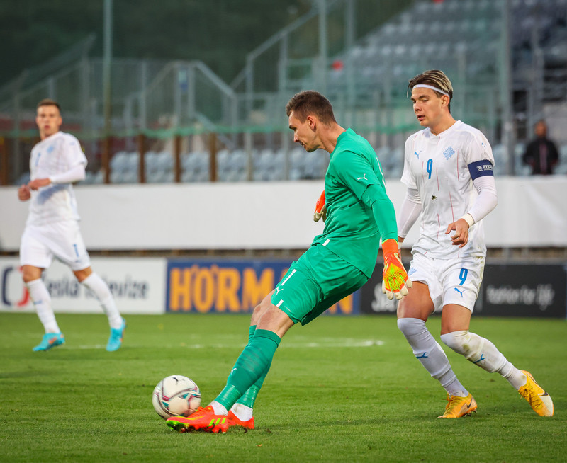 Myndaveisla frá jafntefli U21 í Tékklandi