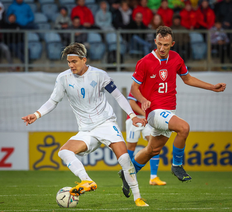 Myndaveisla frá jafntefli U21 í Tékklandi