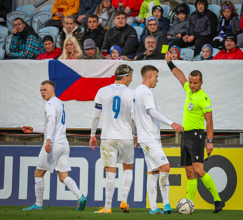 Myndaveisla frá jafntefli U21 í Tékklandi