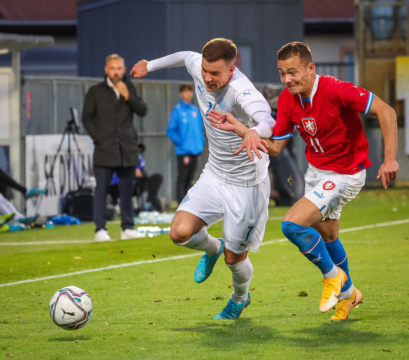 Myndaveisla frá jafntefli U21 í Tékklandi