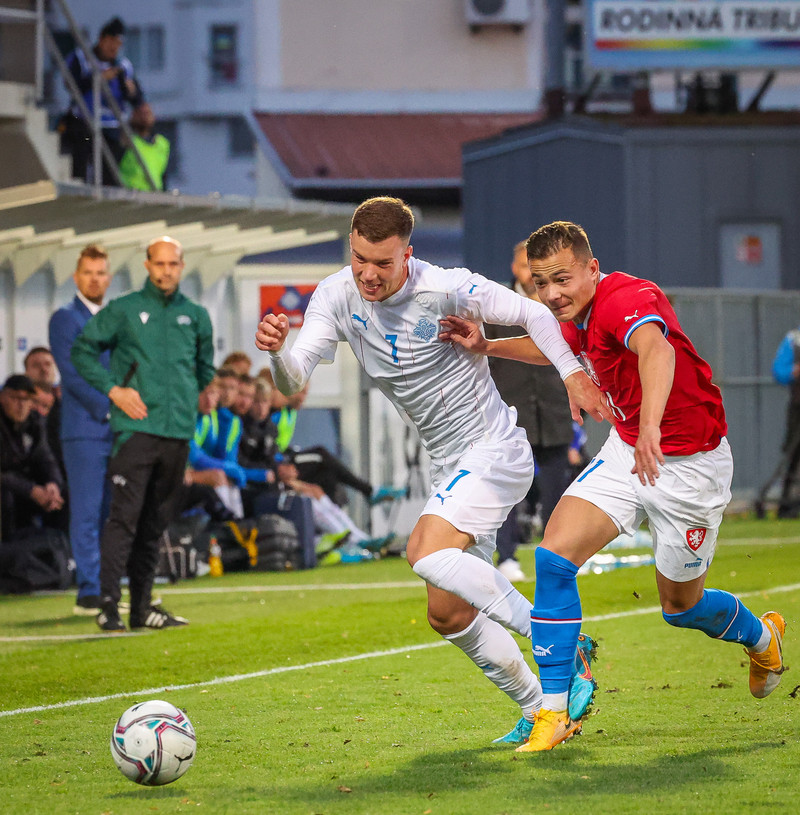 Myndaveisla frá jafntefli U21 í Tékklandi