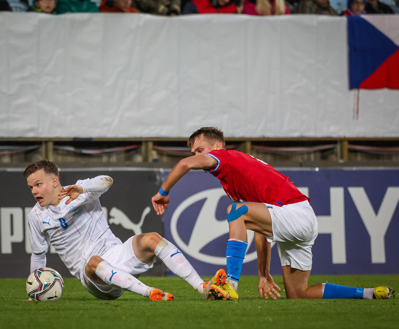 Myndaveisla frá jafntefli U21 í Tékklandi