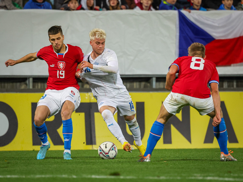 Myndaveisla frá jafntefli U21 í Tékklandi