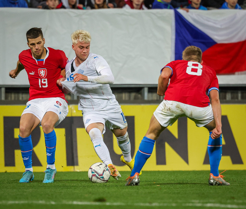 Myndaveisla frá jafntefli U21 í Tékklandi