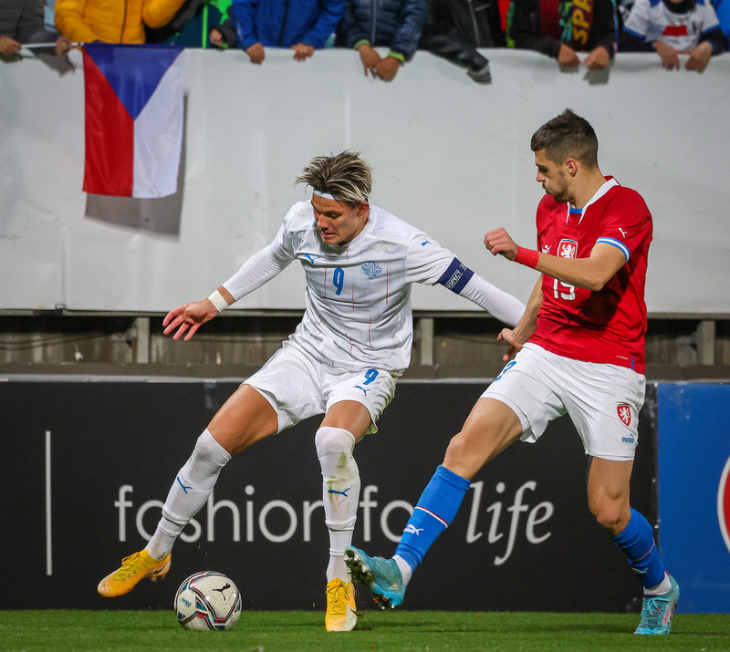 Myndaveisla frá jafntefli U21 í Tékklandi