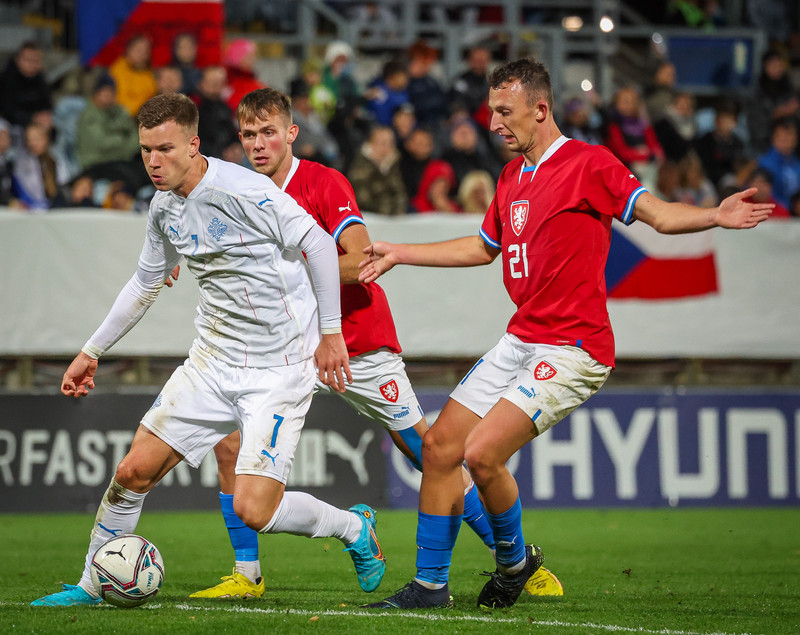 Myndaveisla frá jafntefli U21 í Tékklandi