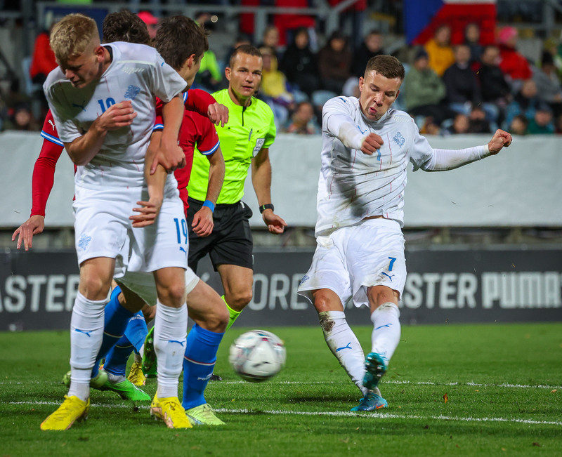 Myndaveisla frá jafntefli U21 í Tékklandi