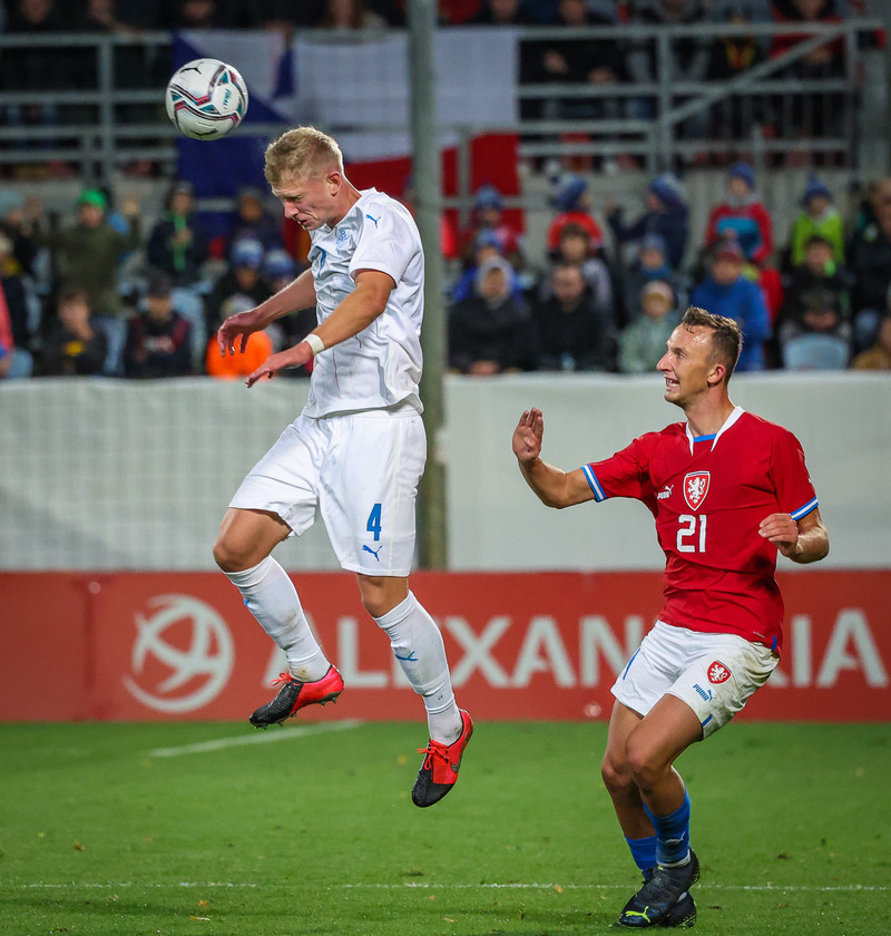 Myndaveisla frá jafntefli U21 í Tékklandi