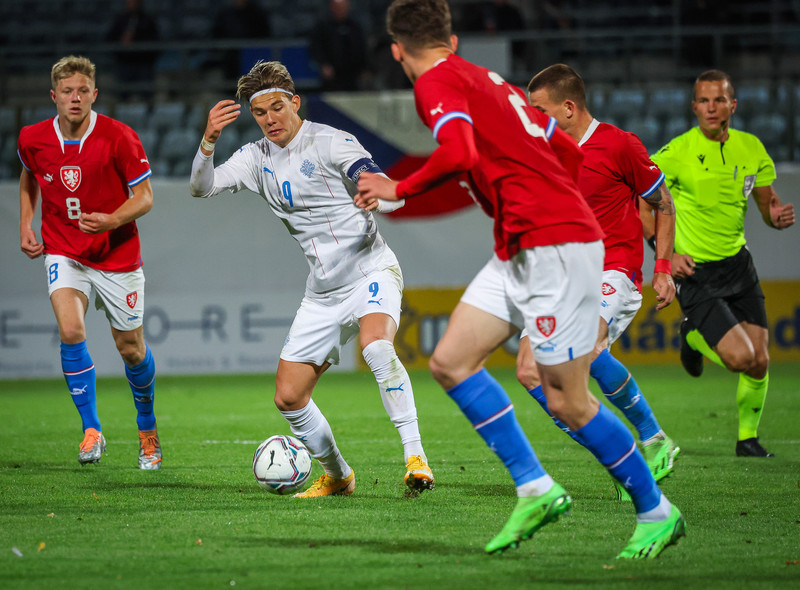 Myndaveisla frá jafntefli U21 í Tékklandi