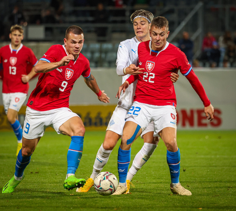 Myndaveisla frá jafntefli U21 í Tékklandi