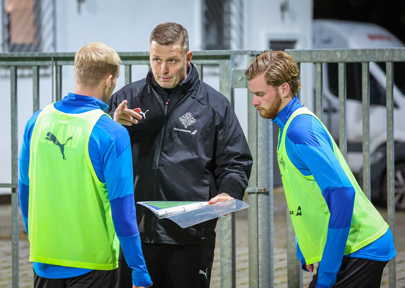 Myndaveisla frá jafntefli U21 í Tékklandi