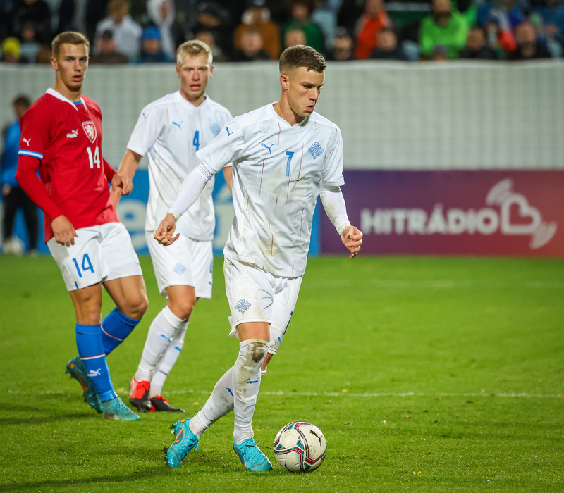 Myndaveisla frá jafntefli U21 í Tékklandi