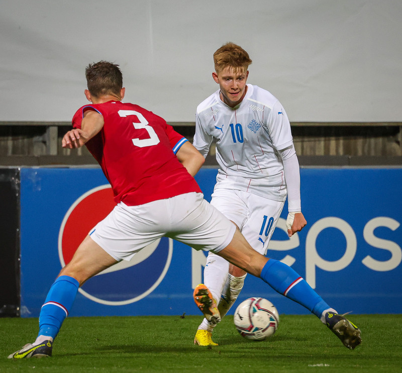 Myndaveisla frá jafntefli U21 í Tékklandi