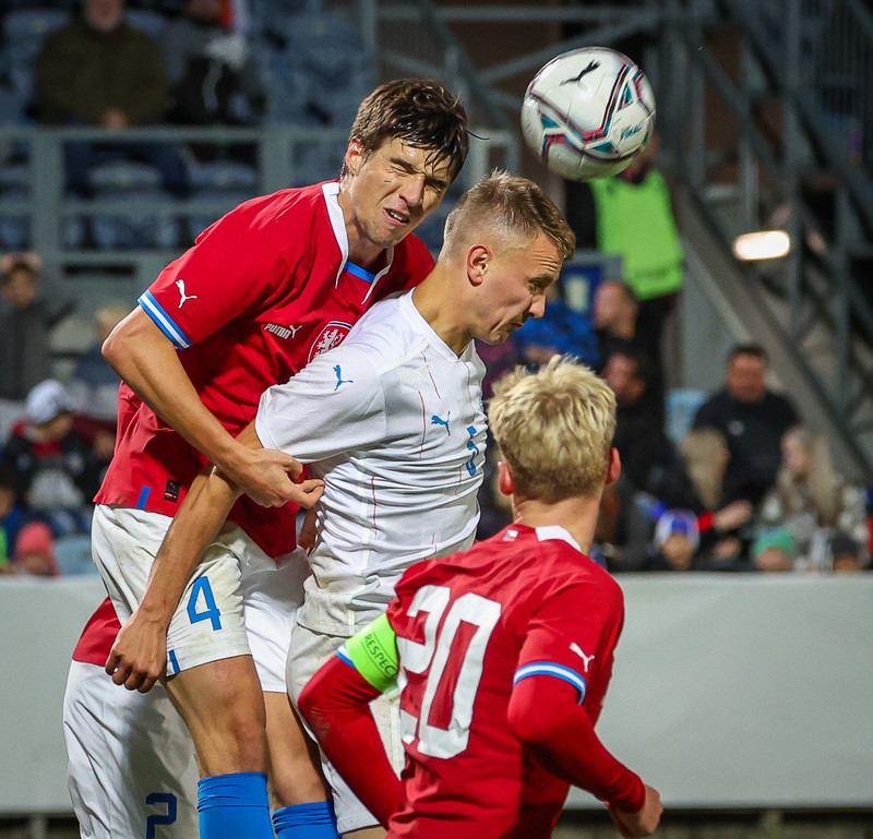 Myndaveisla frá jafntefli U21 í Tékklandi