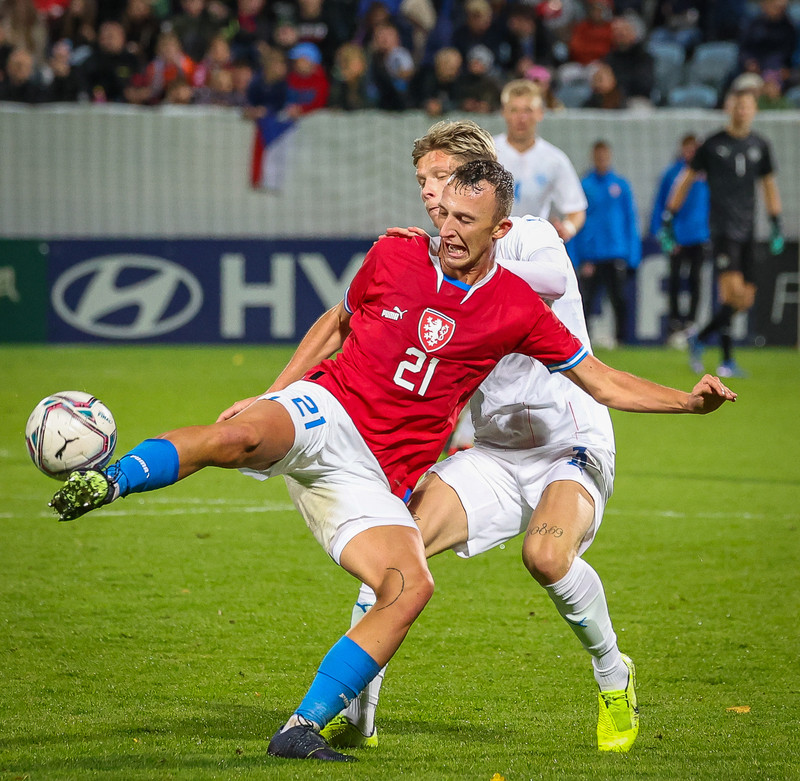 Myndaveisla frá jafntefli U21 í Tékklandi