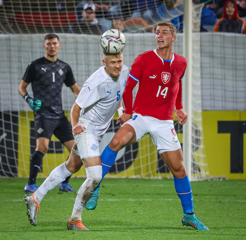 Myndaveisla frá jafntefli U21 í Tékklandi