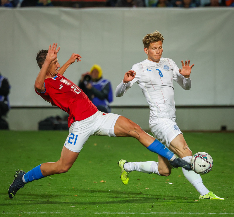 Myndaveisla frá jafntefli U21 í Tékklandi