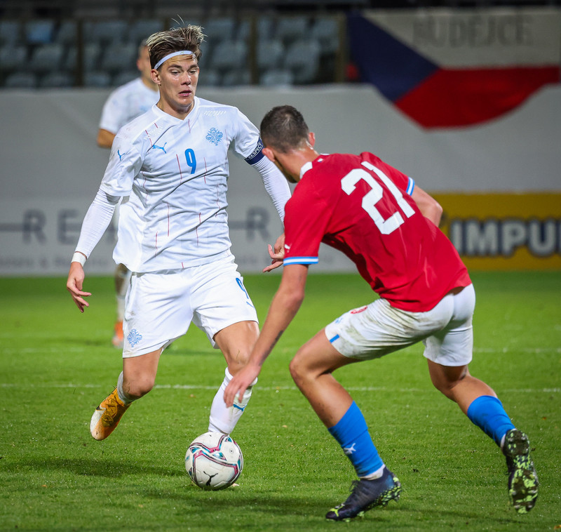 Myndaveisla frá jafntefli U21 í Tékklandi