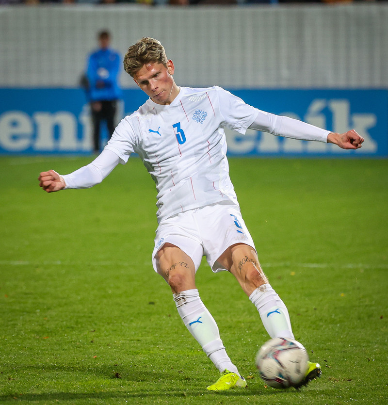 Myndaveisla frá jafntefli U21 í Tékklandi