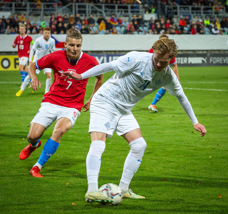 Myndaveisla frá jafntefli U21 í Tékklandi