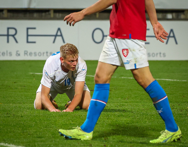 Myndaveisla frá jafntefli U21 í Tékklandi