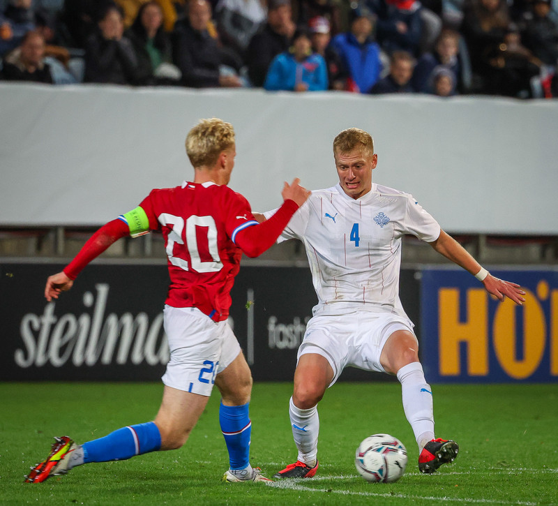 Myndaveisla frá jafntefli U21 í Tékklandi