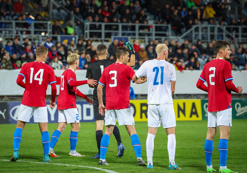 Myndaveisla frá jafntefli U21 í Tékklandi