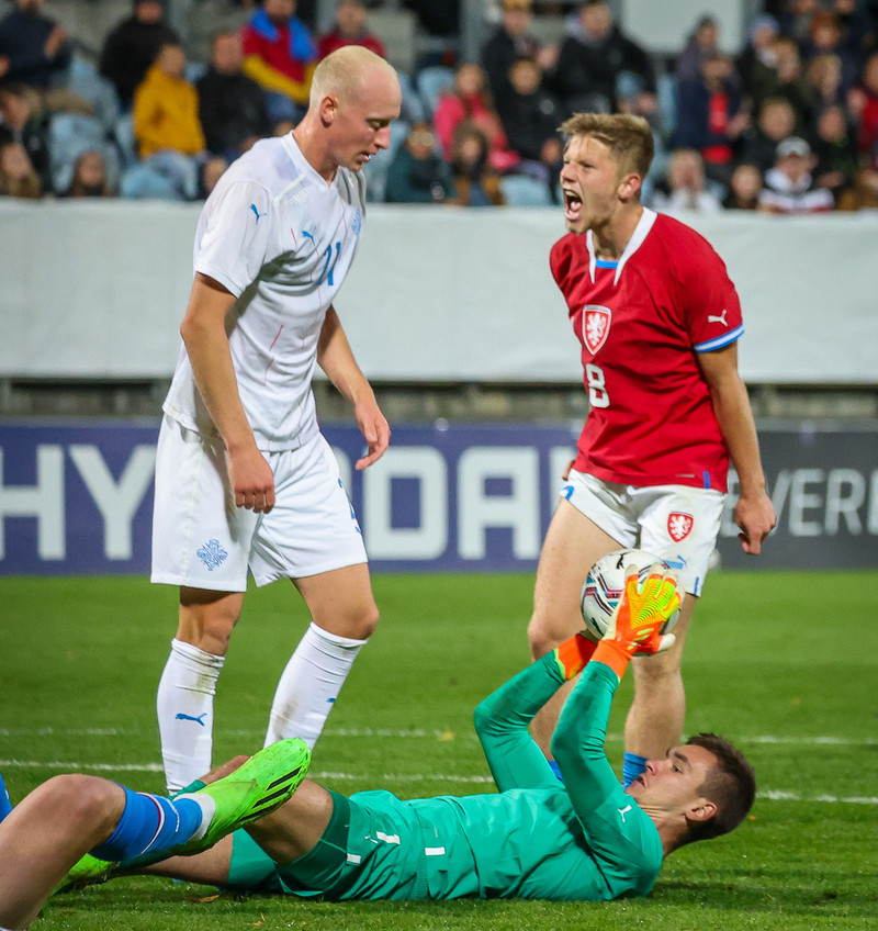 Myndaveisla frá jafntefli U21 í Tékklandi