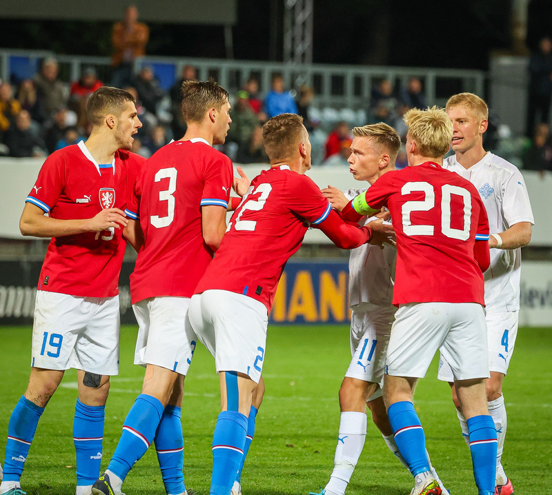 Myndaveisla frá jafntefli U21 í Tékklandi